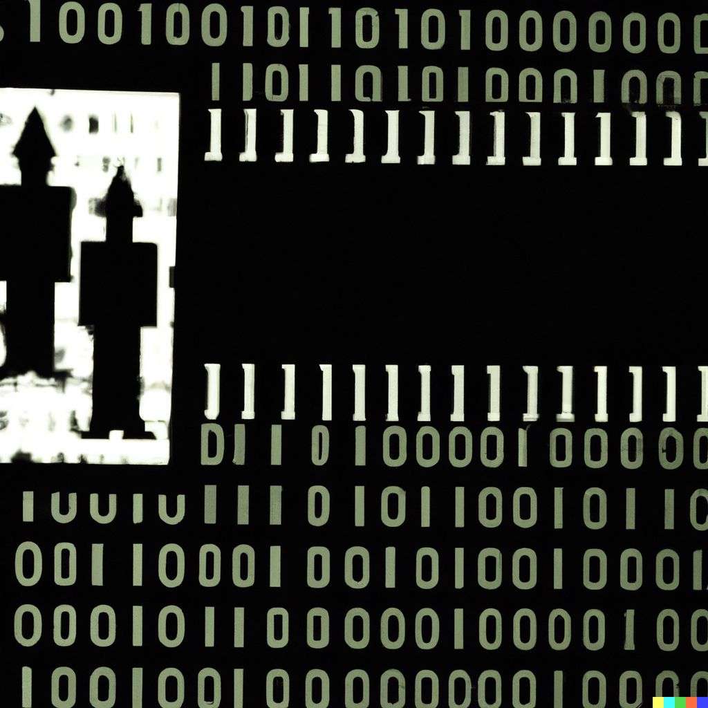 a representation of anxiety, old computer game graphics